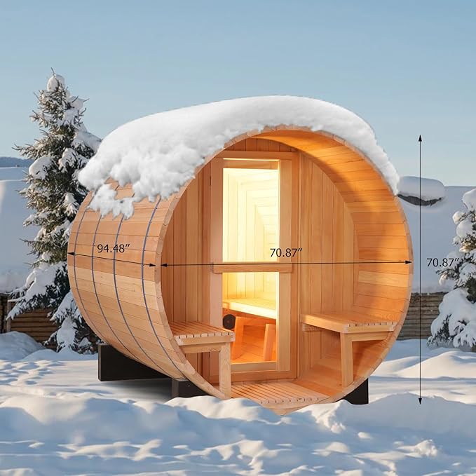 Hemlock Sauna Room for 6-8 Person - Image 2